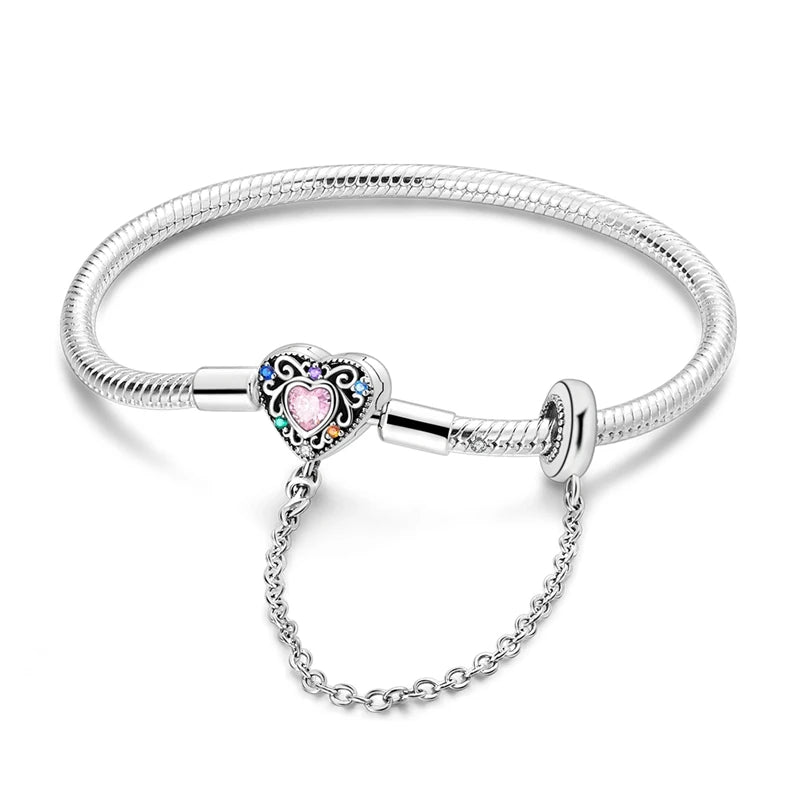 Bracelet Argent Étoile & Papillon