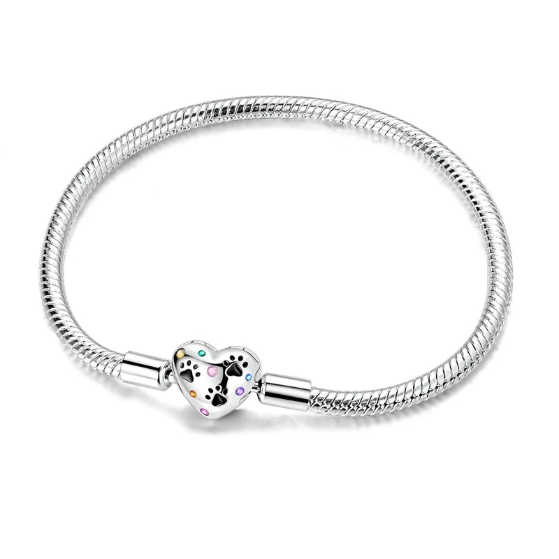 Bracelet Argent Étoile & Papillon