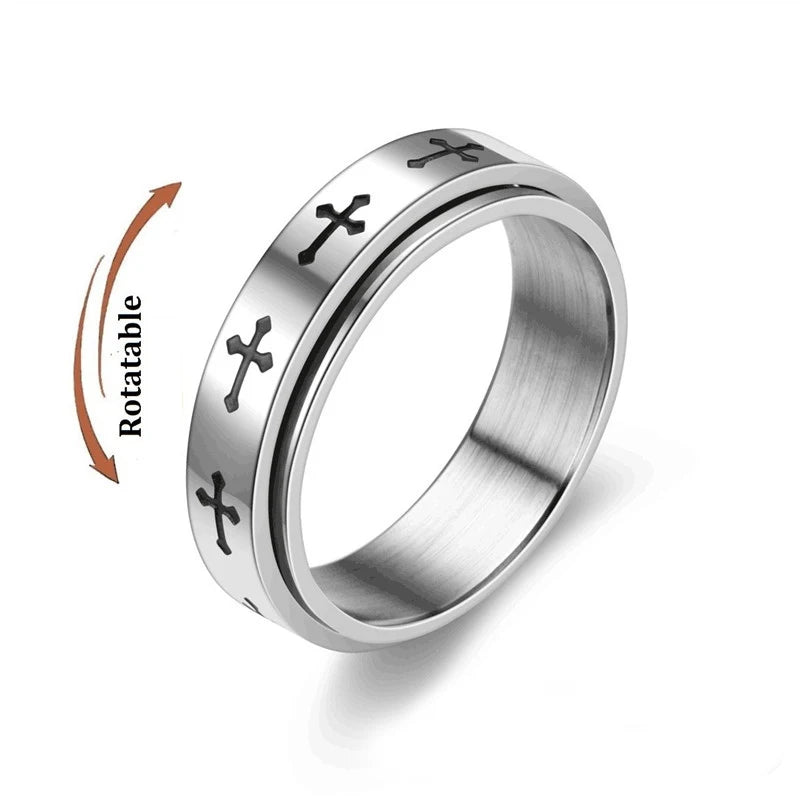 Bague Spinner Anti-Stress – Couple