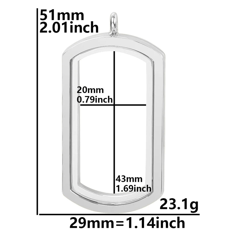 Médaillon Photo Cœur – Pendentif Souvenir Verre
