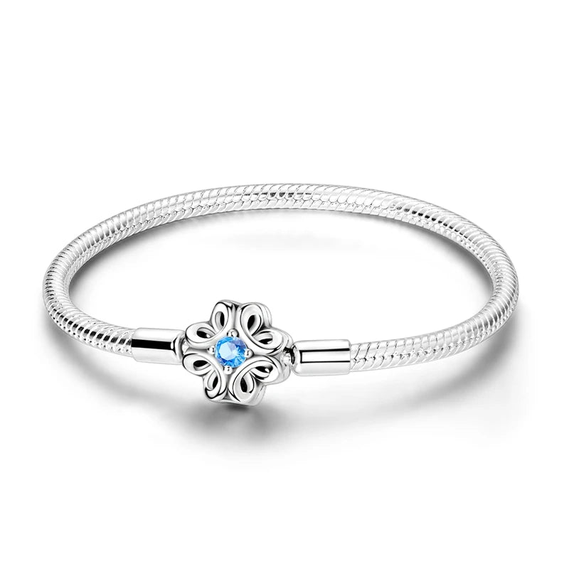 Bracelet Argent Étoile & Papillon