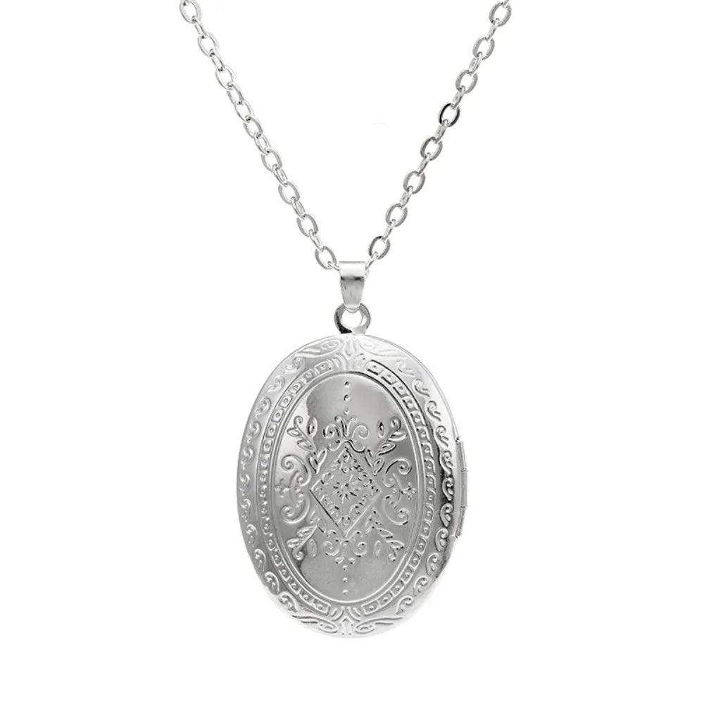 Collier Médaillon Cœur Message Secret