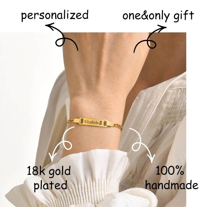 Bracelet Nom Personnalisé