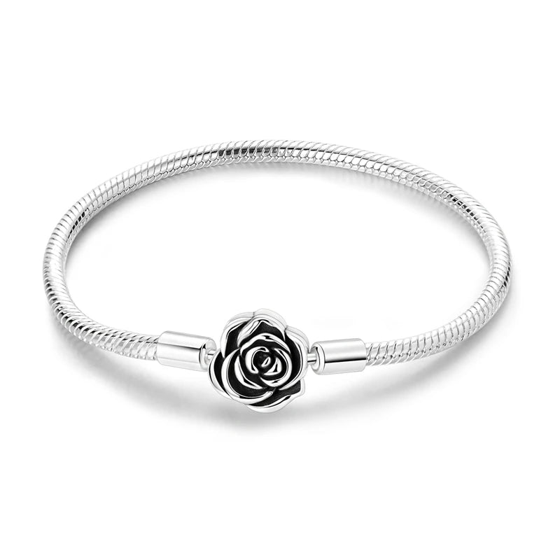 Bracelet Argent Étoile & Papillon
