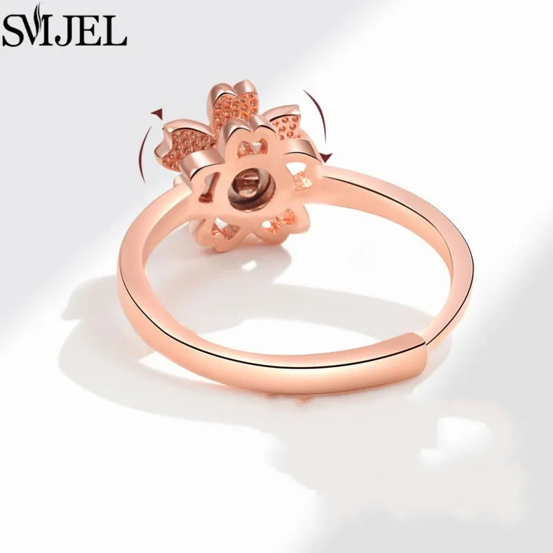 Bague Spinner Sakura