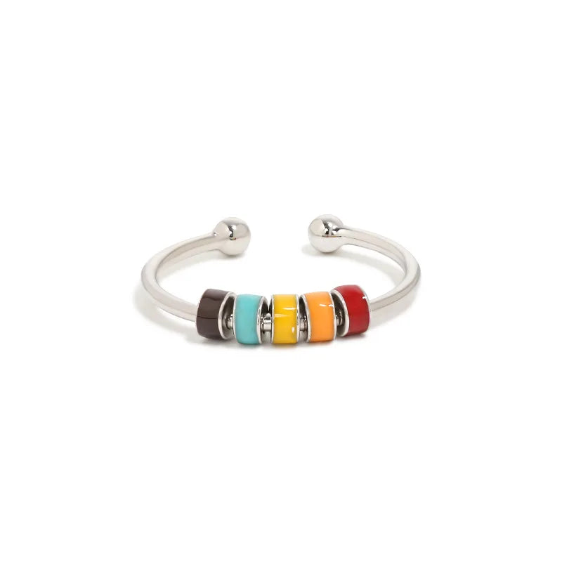 bague rotative femme bijou anti-stress cadeau maison des emotions