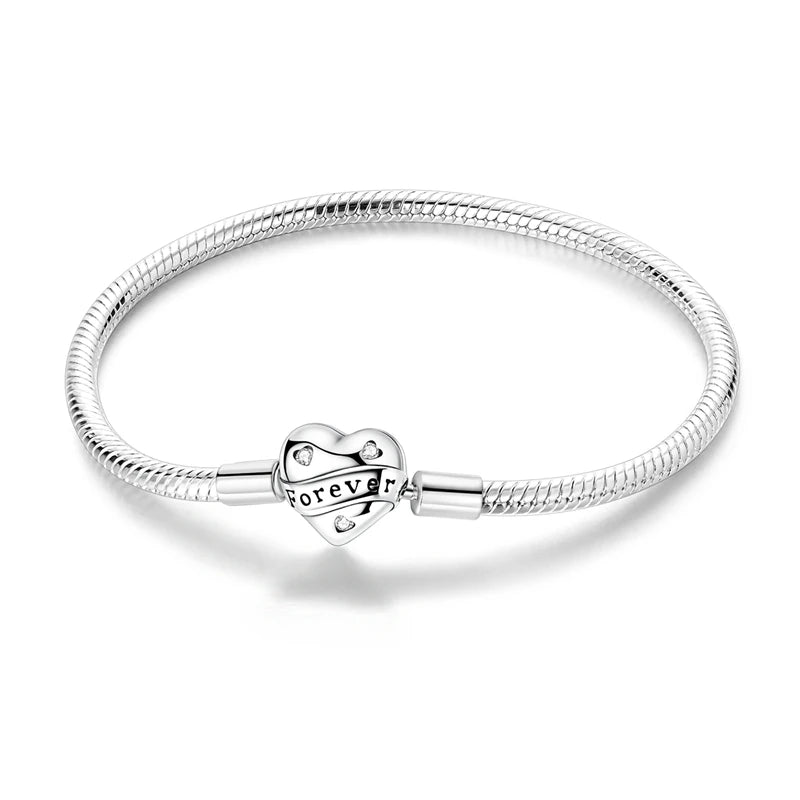 Bracelet Argent Étoile & Papillon