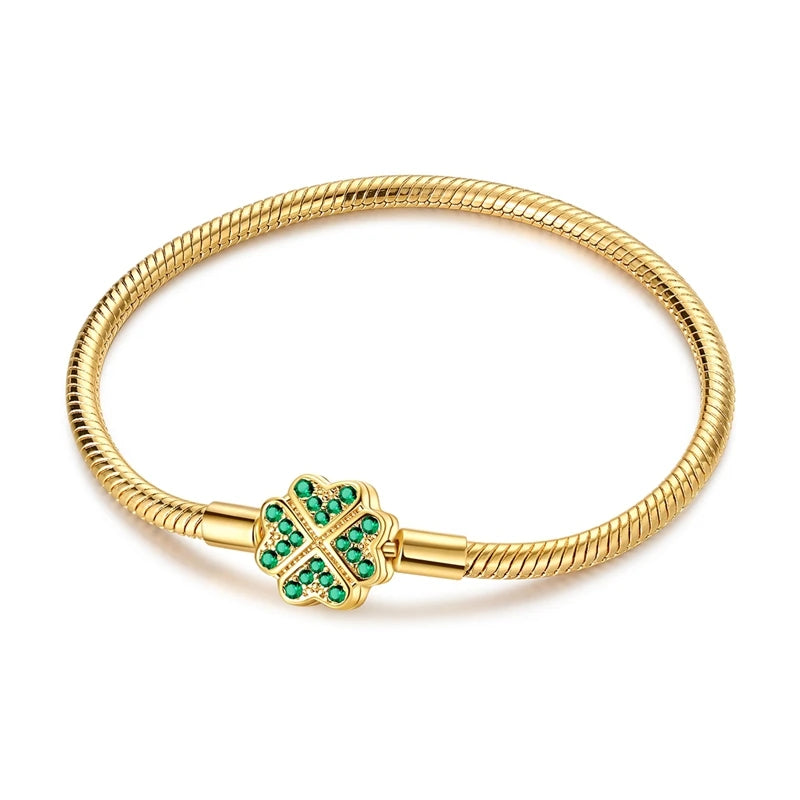 Bracelet Argent Étoile & Papillon